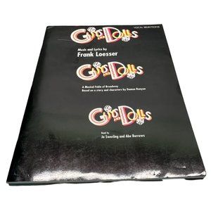 Guys and Dolls Vocal Selections by Frank Loesser Piano Sheet Music 12 Songs